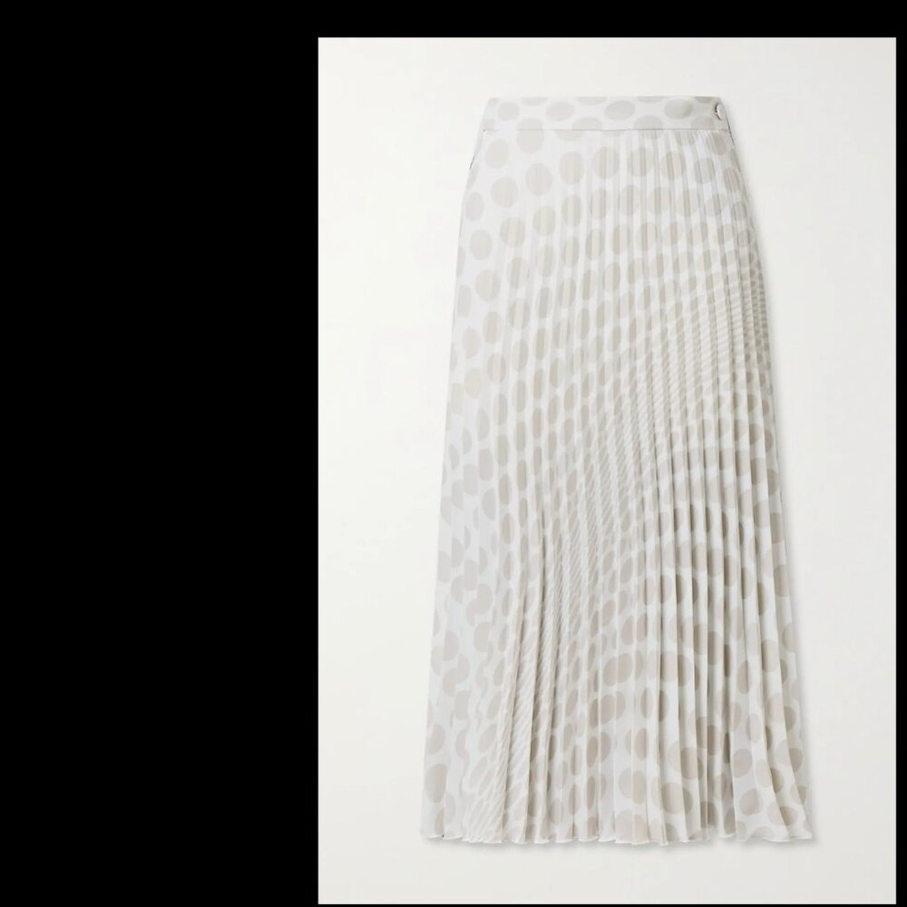 MM6 Polka Dot Pleated Skirt NWT - Picture 3 of 9